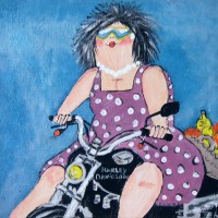 Lady Biker